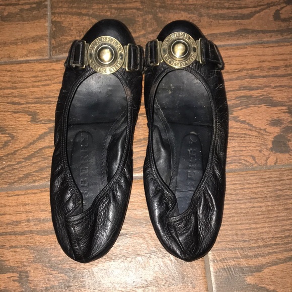 Cute Burberry leather ballet flats - Picture 12 of 14